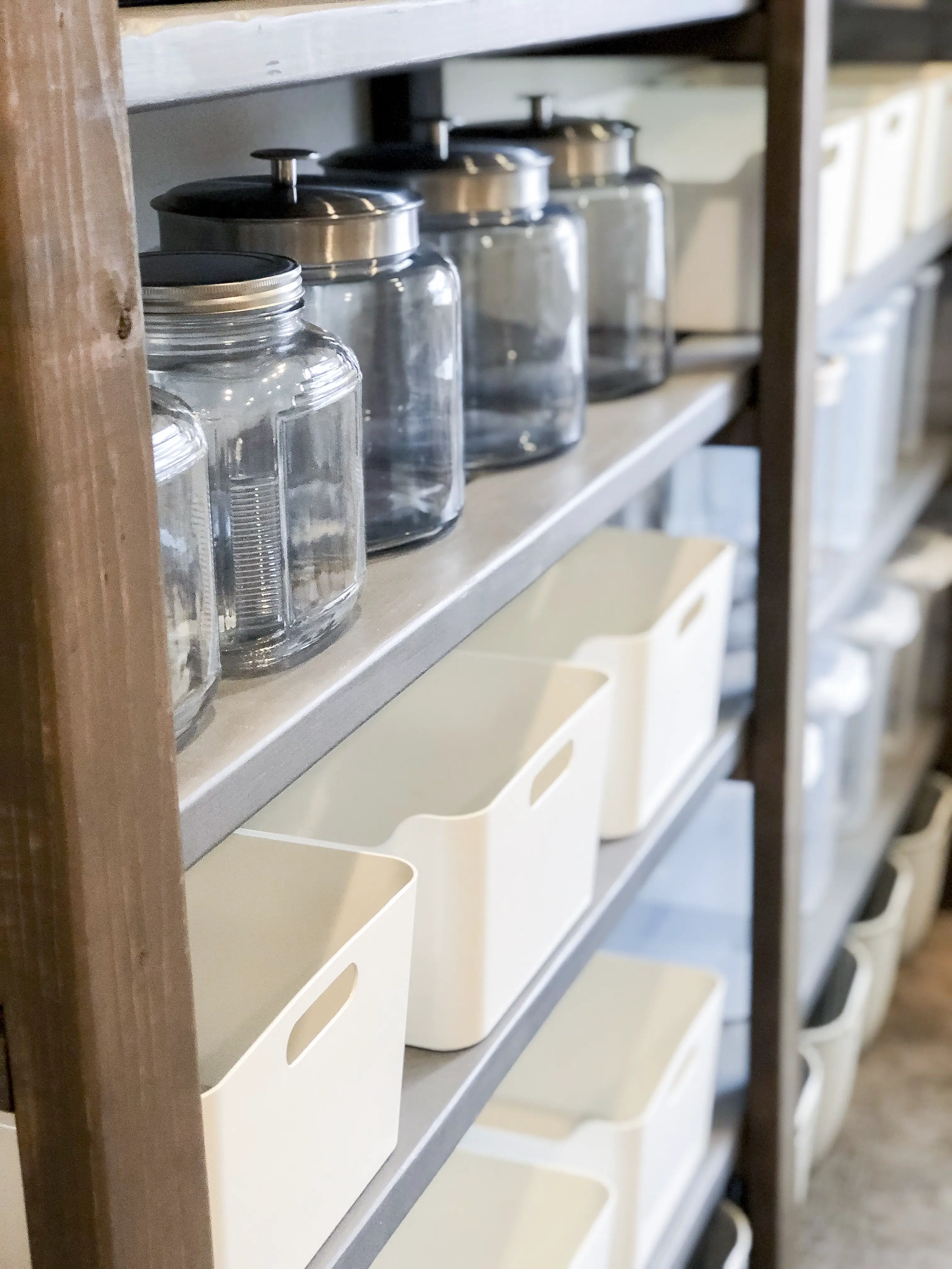 Organize your pantry using Container Store Products