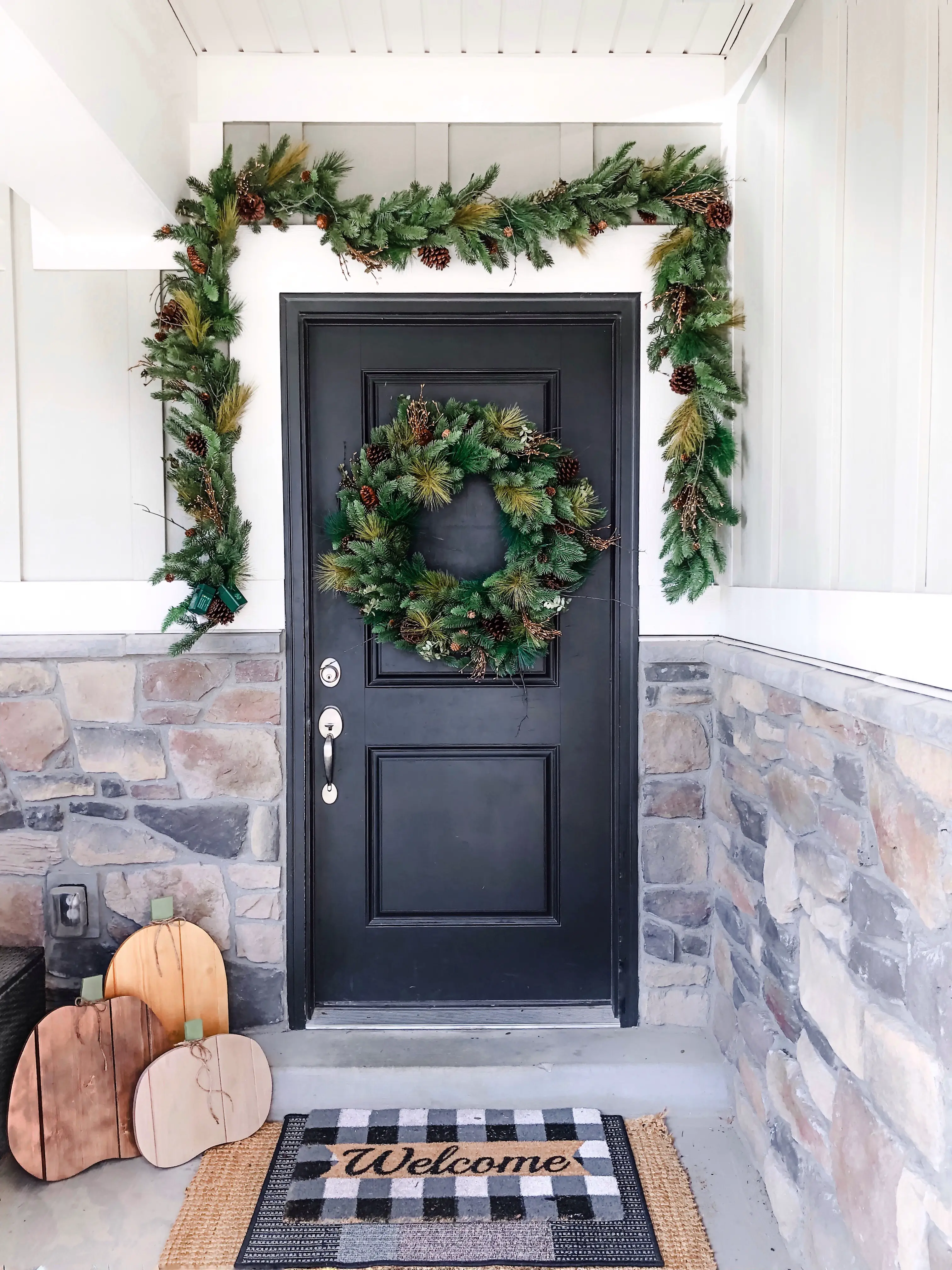 Christmas and Thanksgiving Front Door Decorations