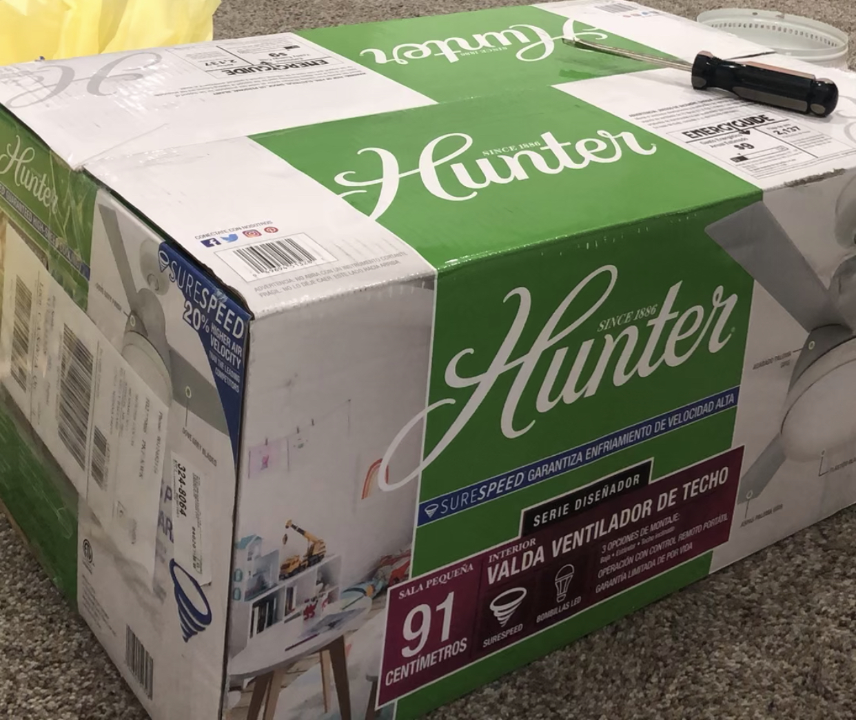 Modern Office Space Fan Installation CityGirl Meets FarmBoy