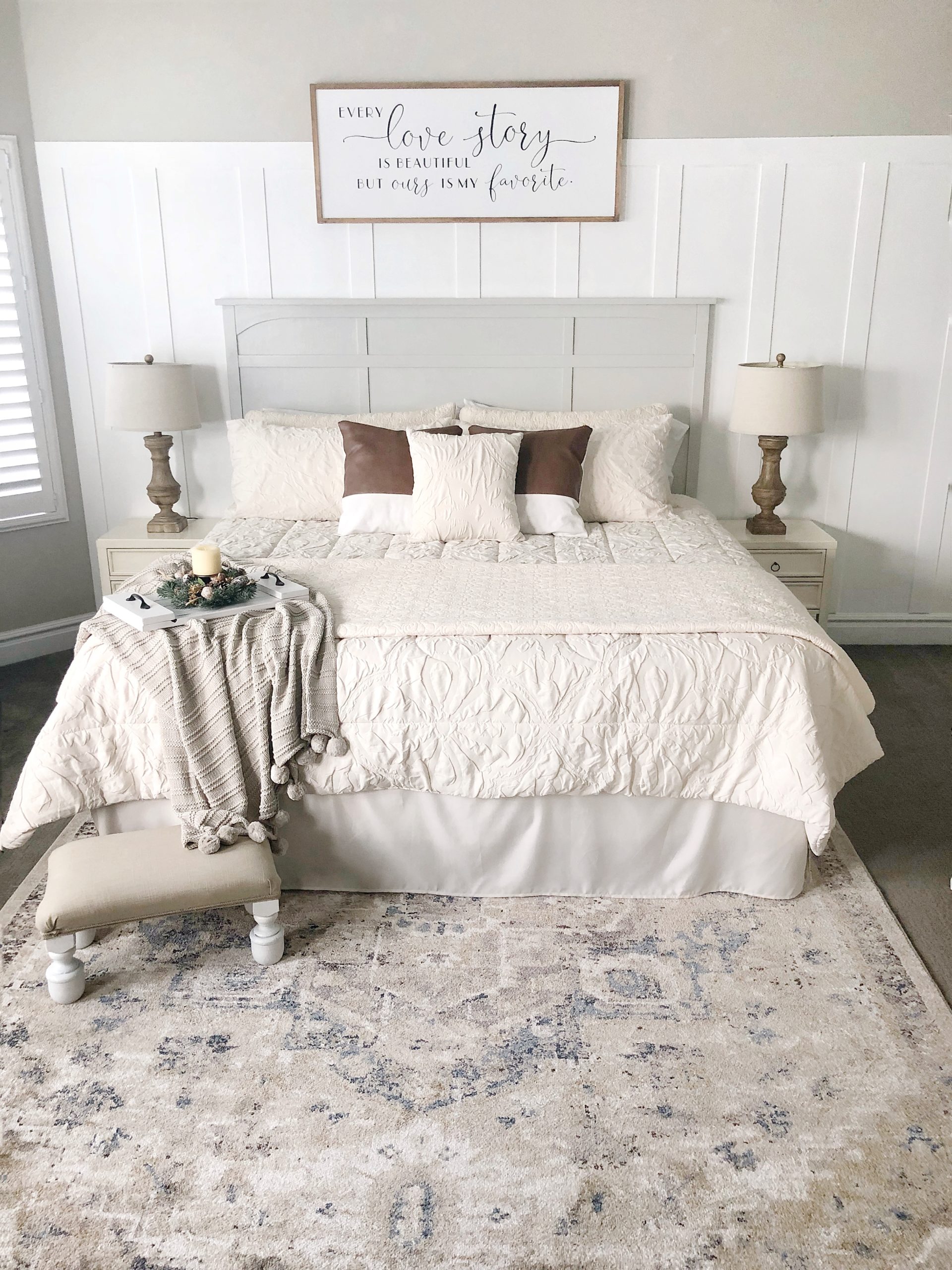 Simple Ways to Refresh the Master Bedroom - CityGirl Meets FarmBoy