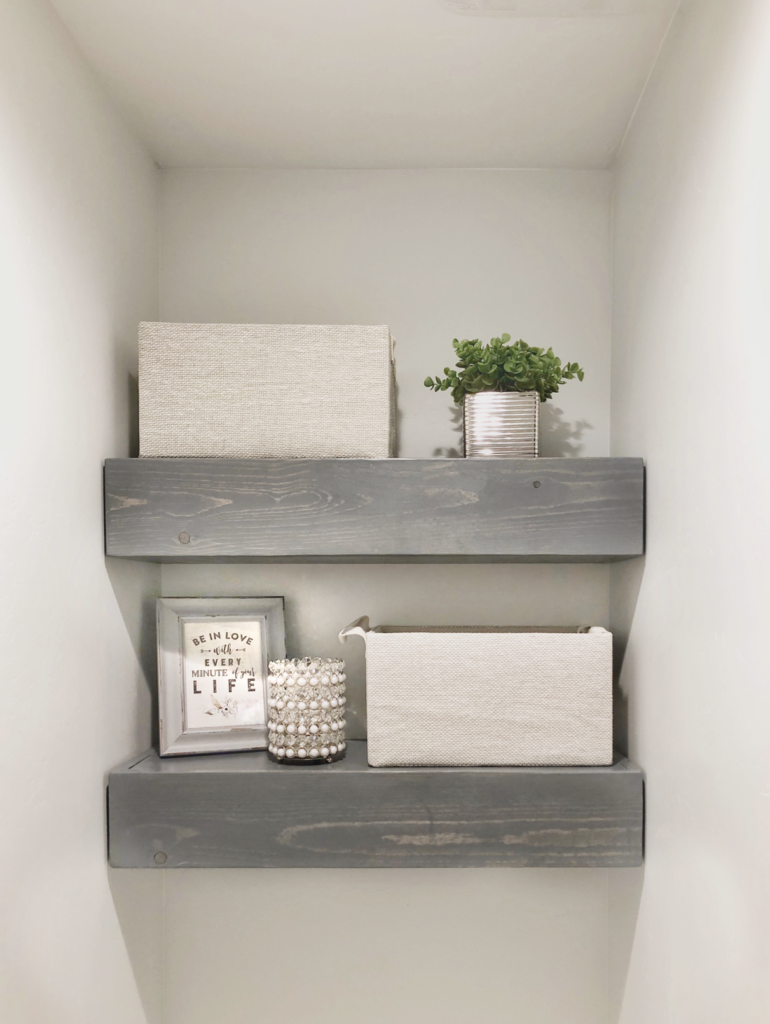 glass floating shelves home depot on 10 Beautiful Shelf Ideas For Your Home Citygirl Meets Farmboy